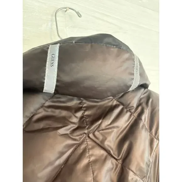 Guess Puffer Winter Jacket - Picture 6 of 8